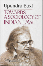 Towards A Sociology of Indian Law